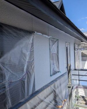 <span class="title">土岐市で外壁塗装工事中です。</span>